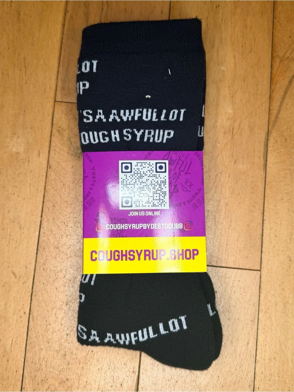 Awful Lot of Cough Syrup That's A Awful Lot Of Cough Syrup Socks